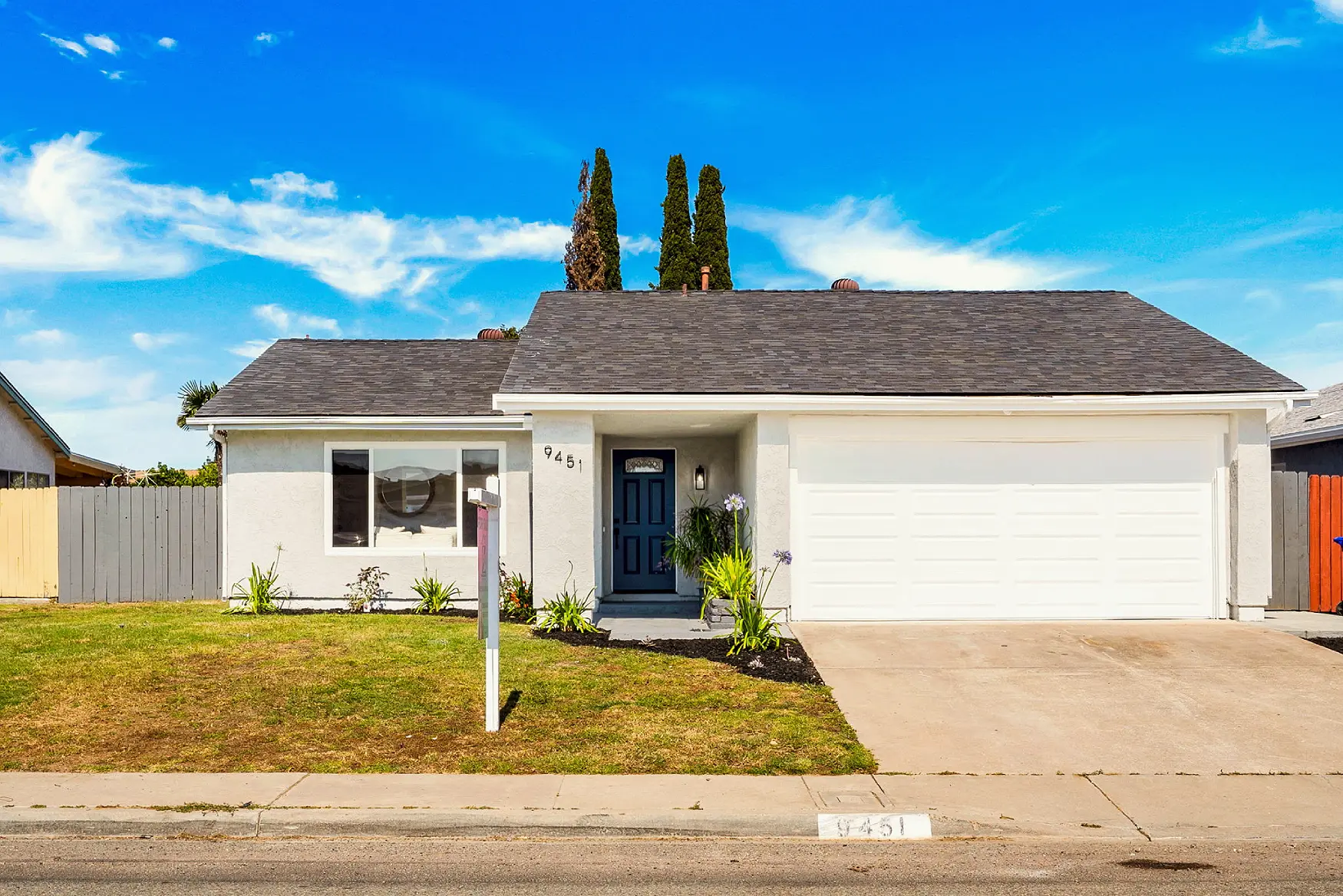 White Stucco House Pic